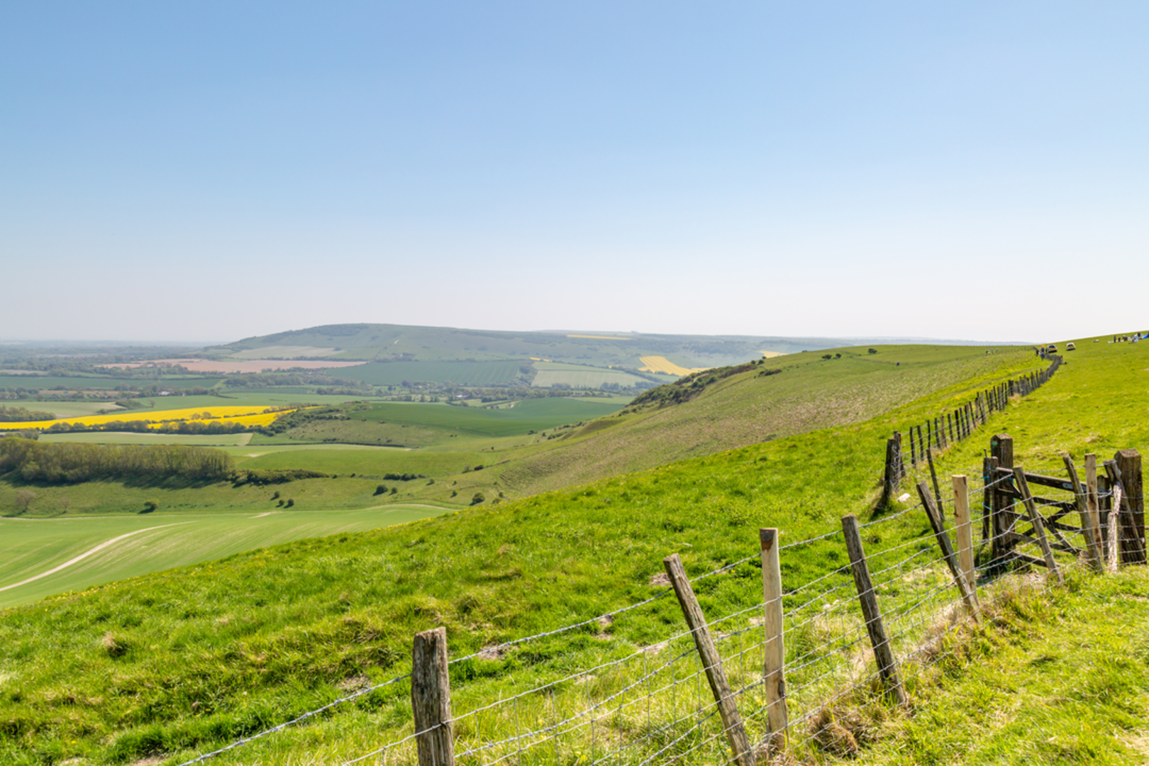 An image depicting the trail The Outdoor Guide - Firle Beacon - South Downs Walk and its surrounding area.