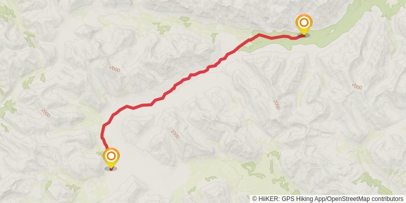Canol Heritage Trail stage 4 Map