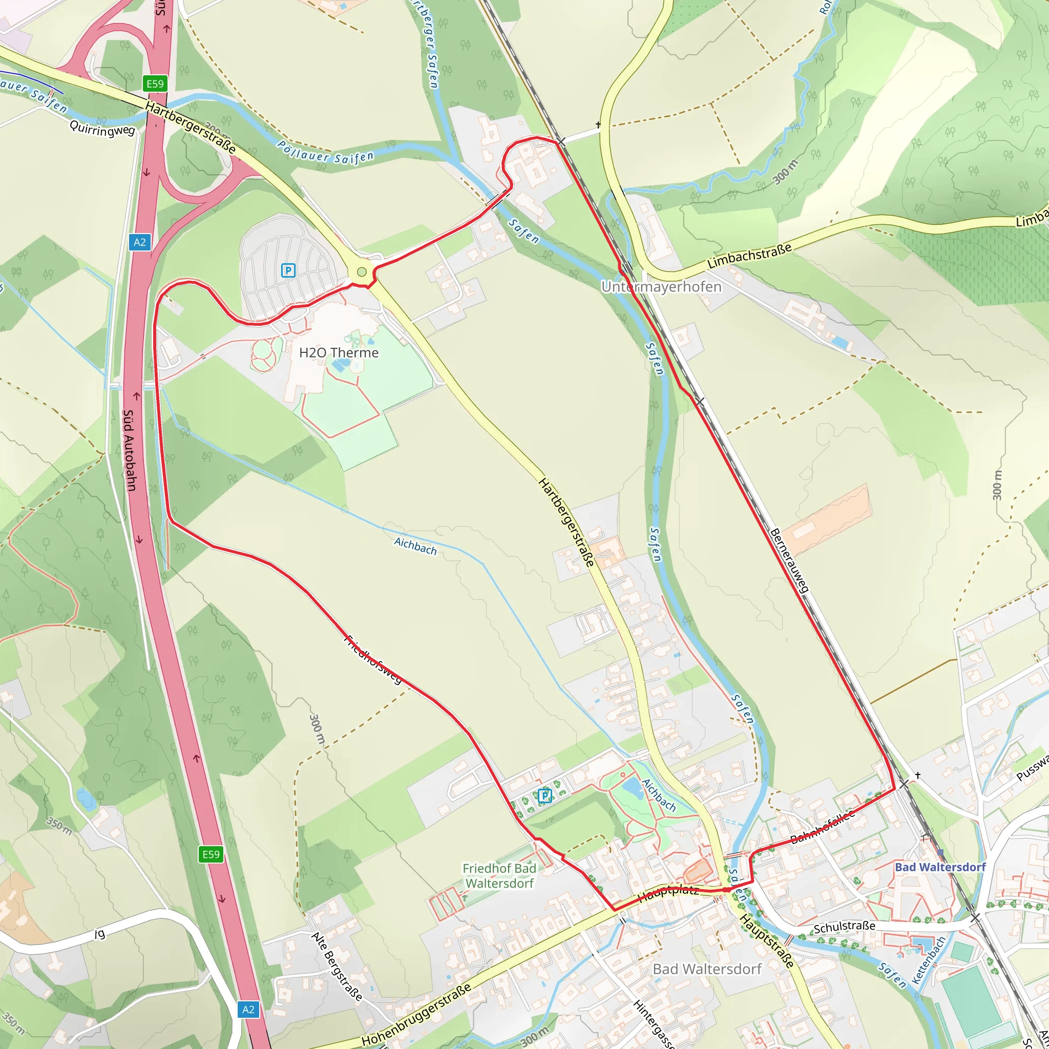 W9 Familienwanderweg mobile static map