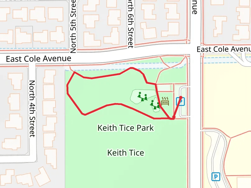 Keith Tice Park Loop