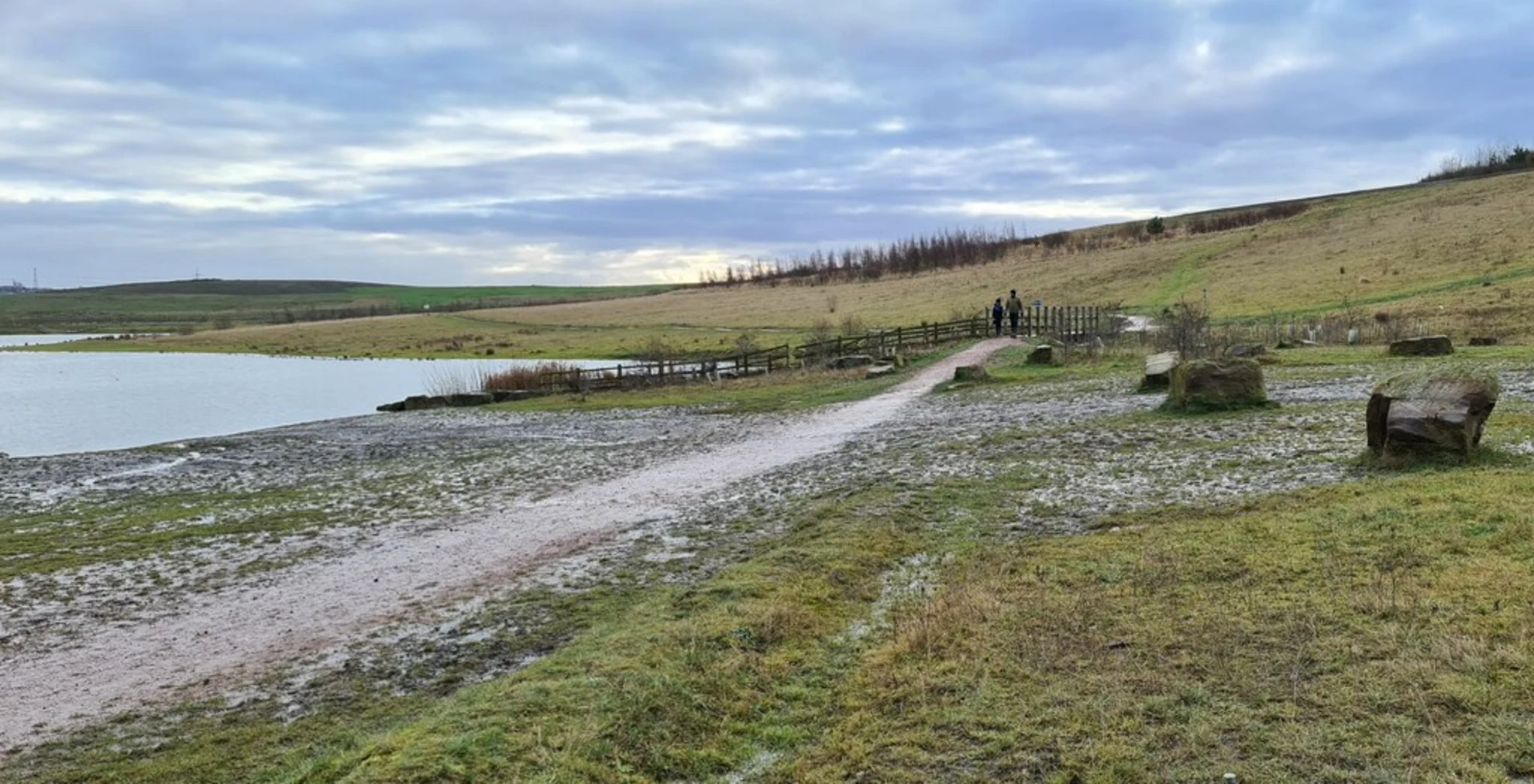 An image depicting the trail Treeton Dyke and Treeton Wood Loop and its surrounding area.