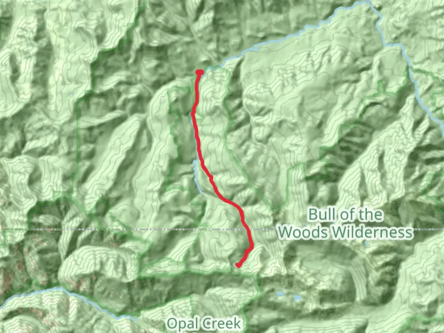 An image depicting the trail Silver King Lake via Bagby Trail and its surrounding area.