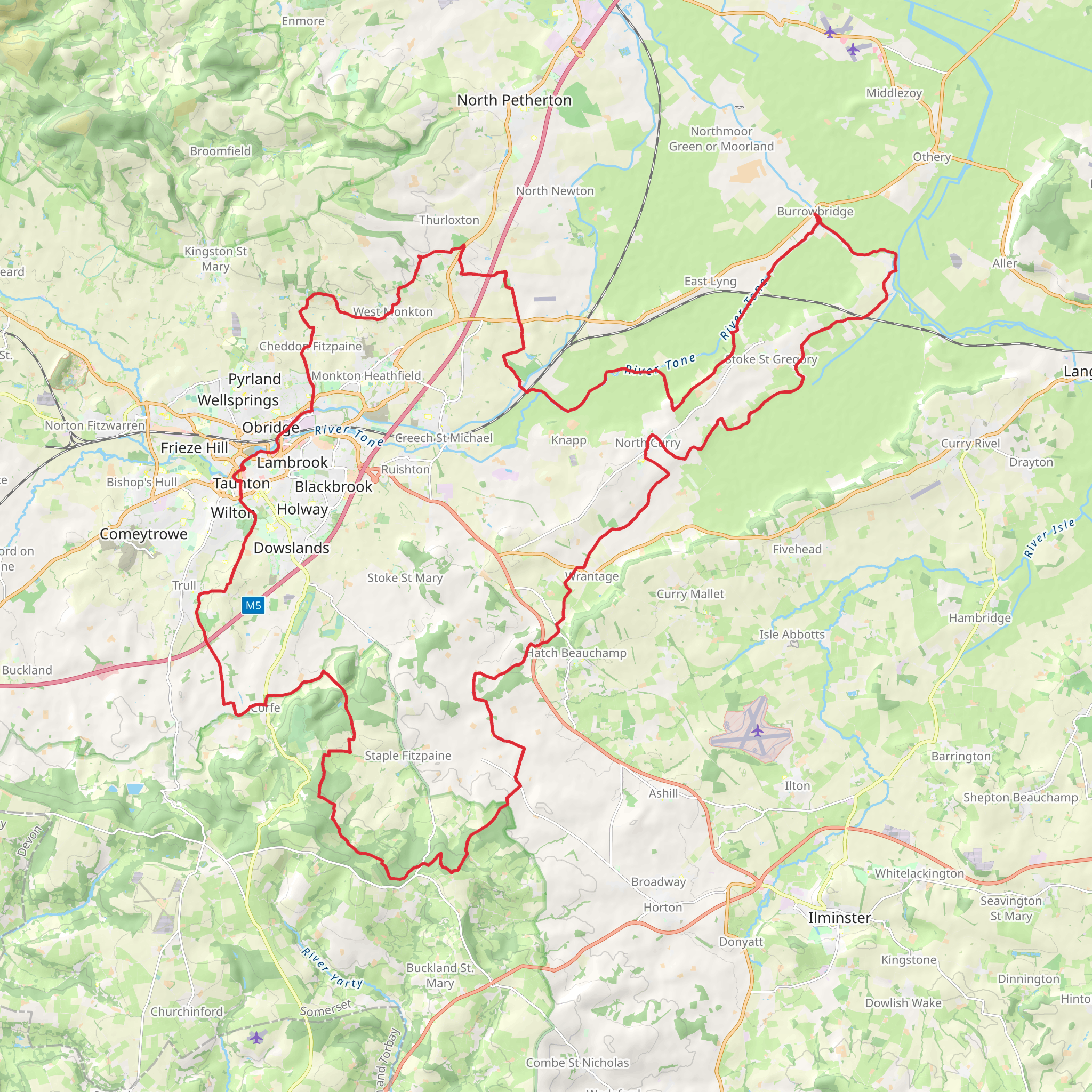 East Deane Way mobile static map