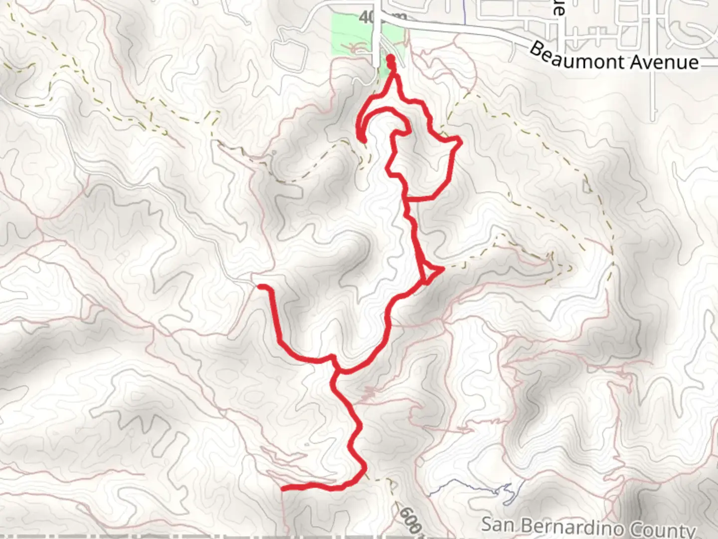 An image depicting the trail Hulda Short Hike Loop and Extension and its surrounding area.
