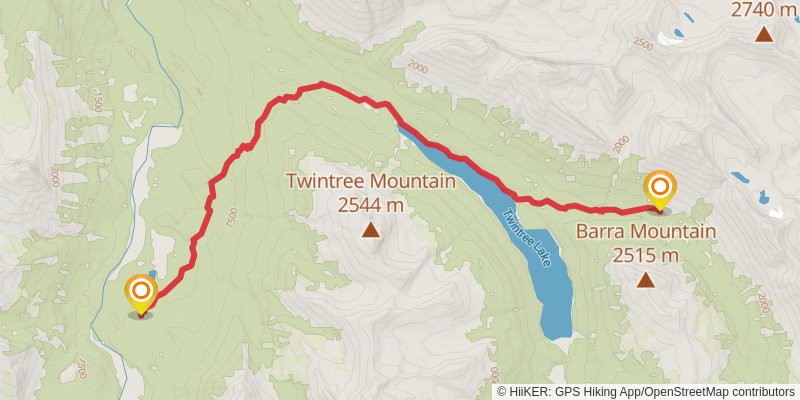 North Boundary Trail stage 4 Map