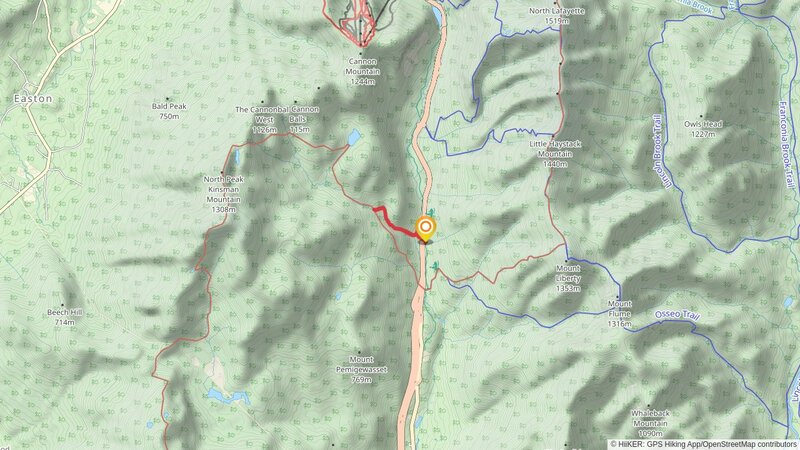 Pemigewasset River and Basin Cascades Trail