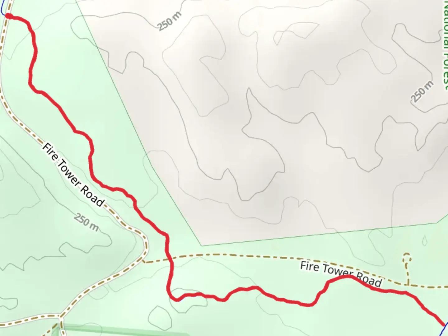 An image depicting the trail Big M - Gabriel's Horn Trail and its surrounding area.