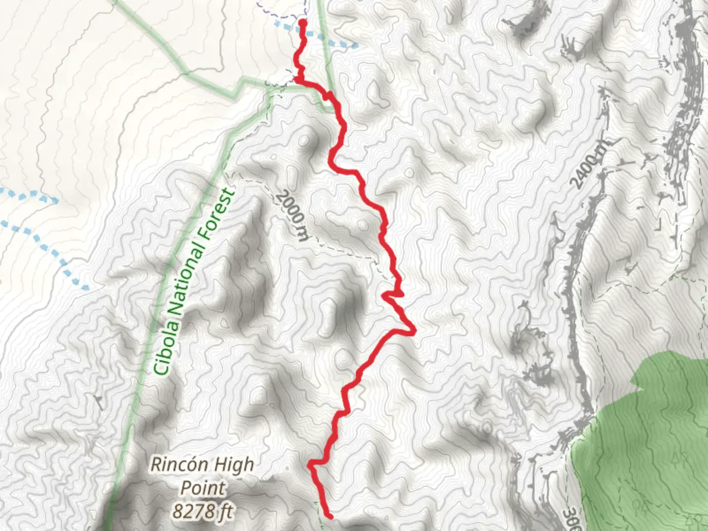 An image depicting the trail Piedra Lisa North and its surrounding area.
