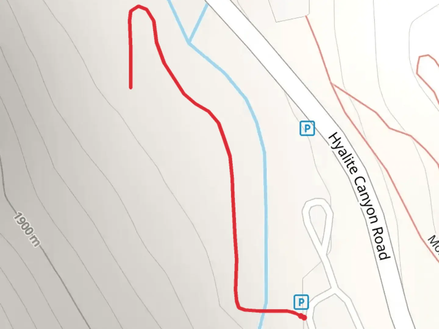 An image depicting the trail Langohr Creekside Trail and its surrounding area.