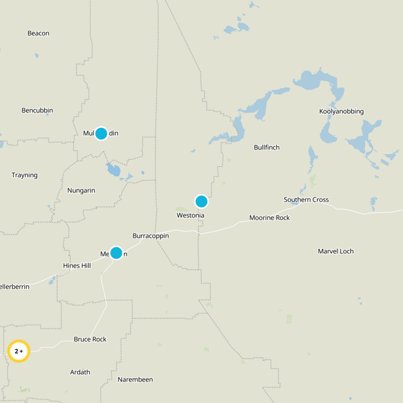 Shire Of Westonia Static Map