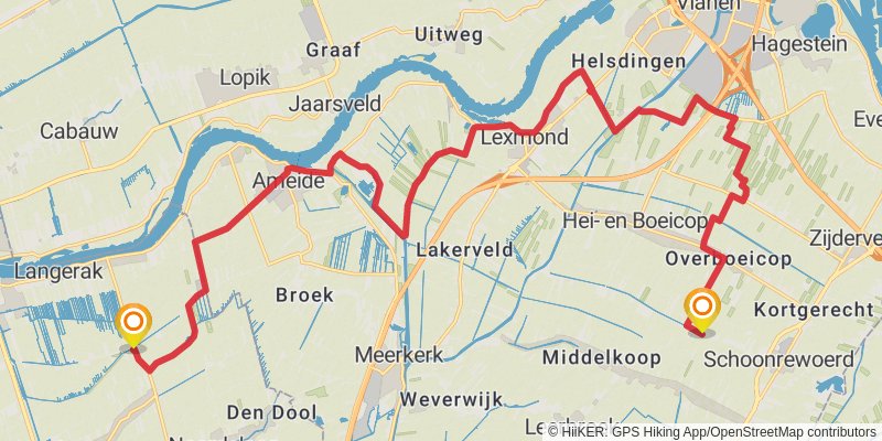 Oeverloperpad stage 7 Map