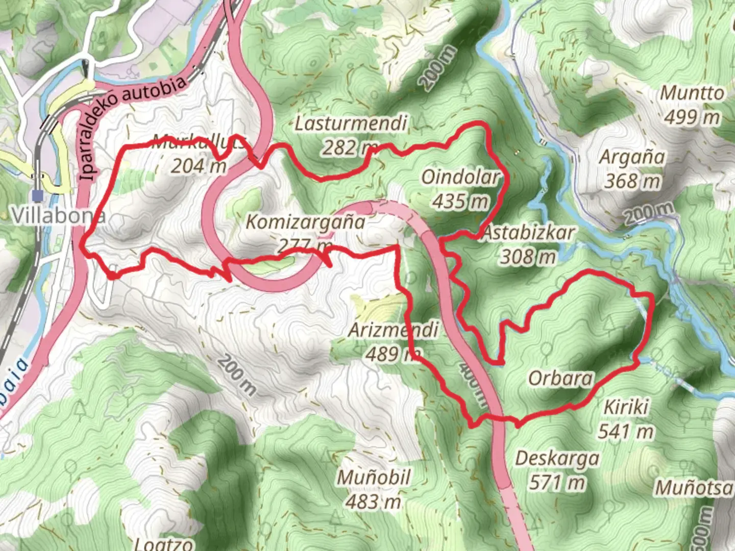 An image depicting the trail The Channel Route PR GI 118 and its surrounding area.