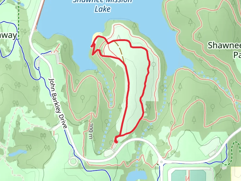 Shawnee Mission Lake Loop