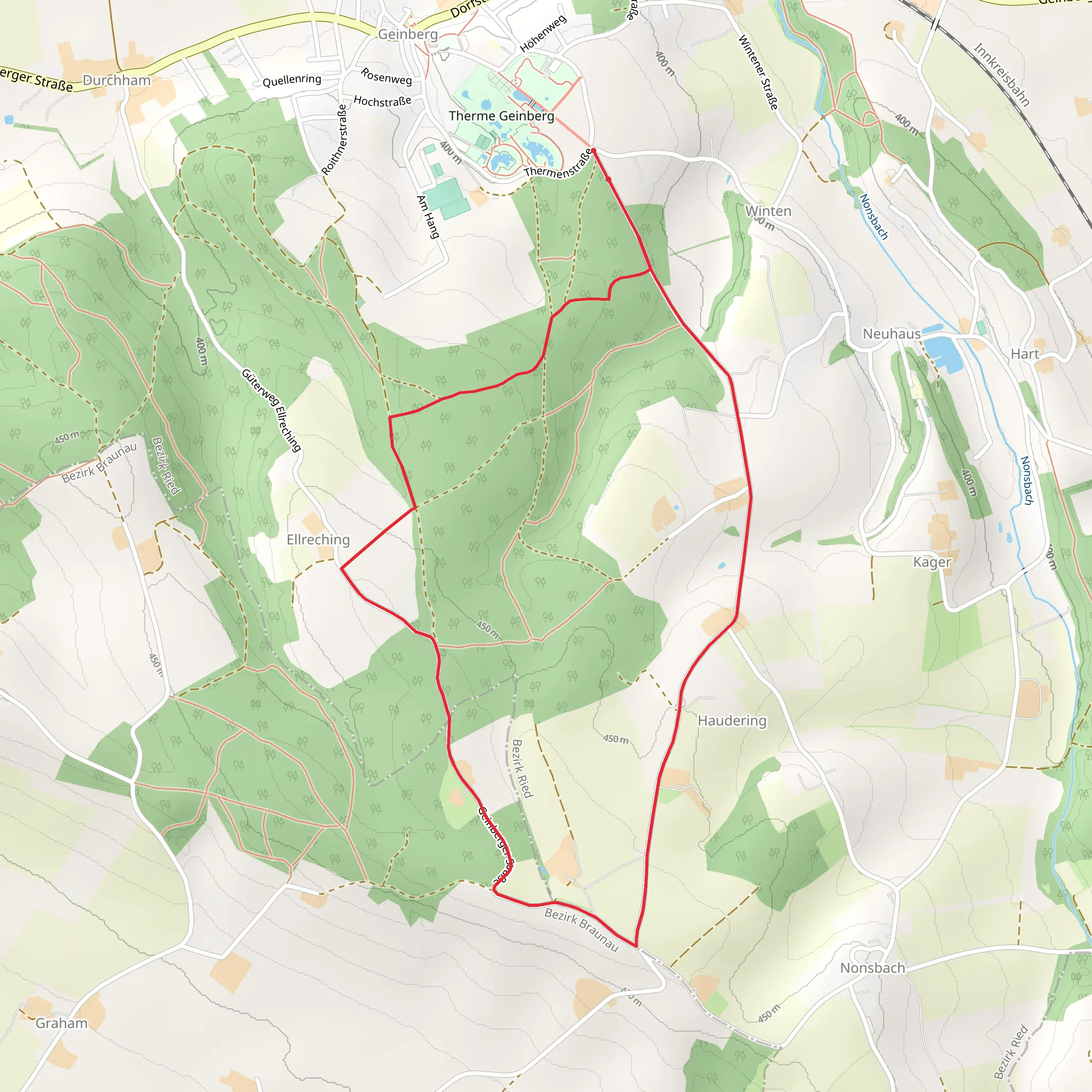 Schlanke Linie Runde - Bewegungsarena mobile static map