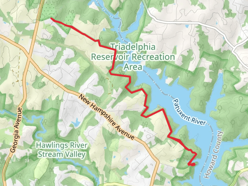 Triadelphia Reservoir West Shore Walk