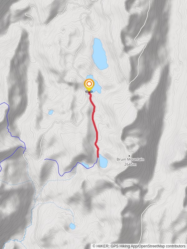 Upper Hazard - Hard Creek Basin Trail