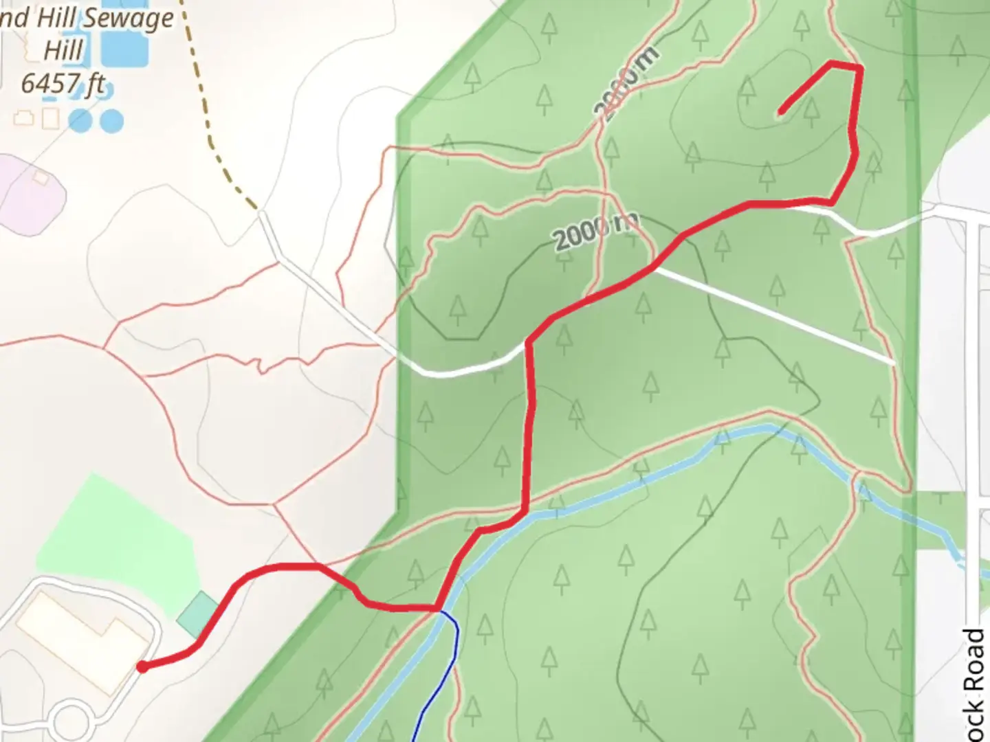 An image depicting the trail Echo Drive and its surrounding area.