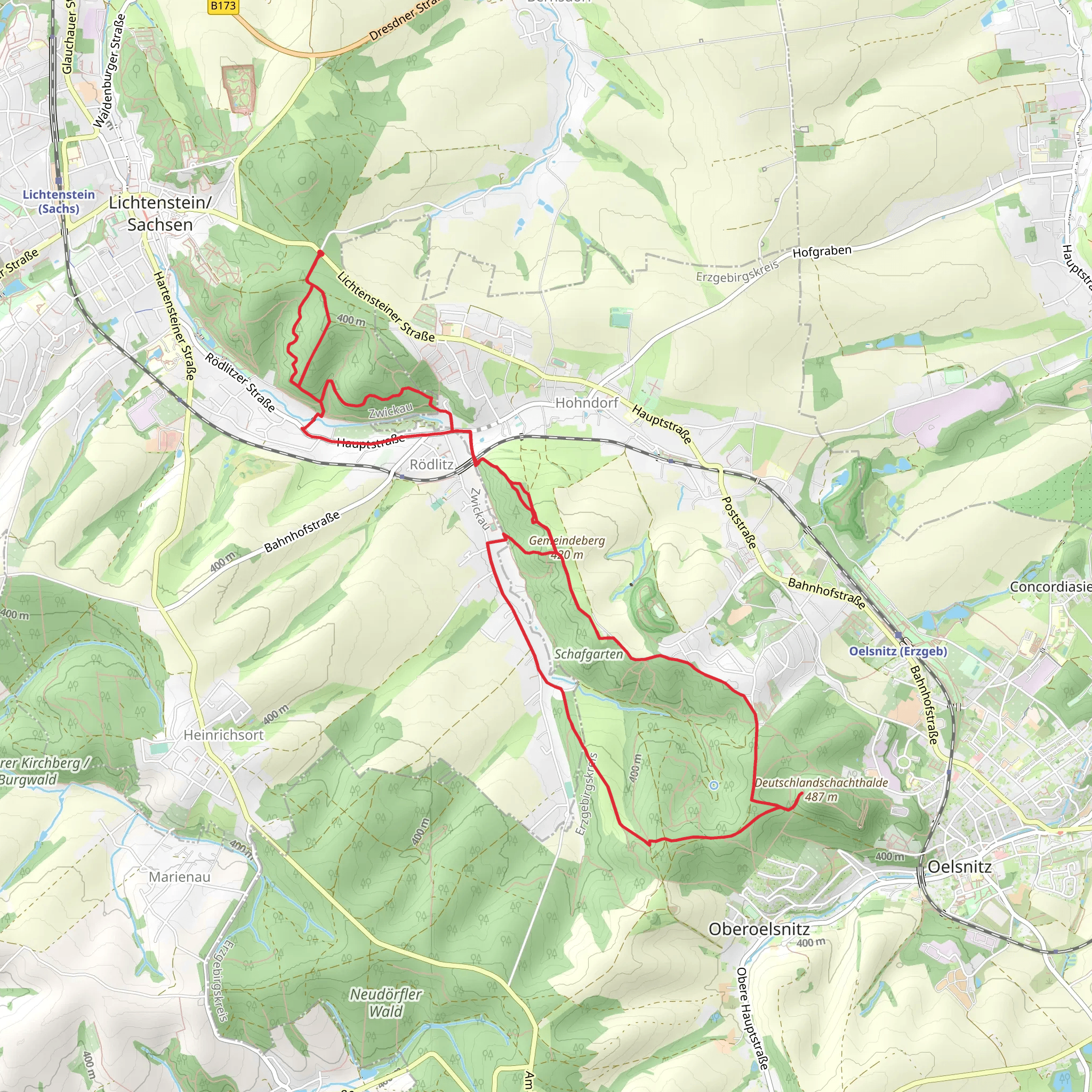 Buchwald Loop mobile static map