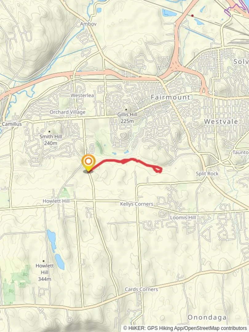 An image depicting the trail Auburn-Syracuse Trolley and its surrounding area.