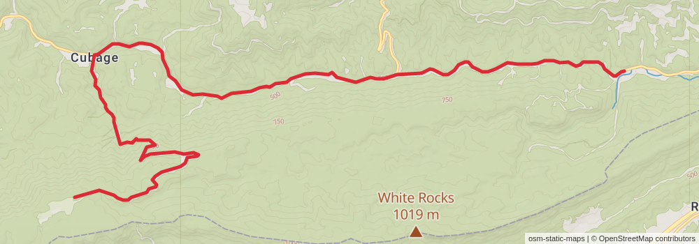 American Perimeter Trail - Southern Appalachian Primary stage 64 Map