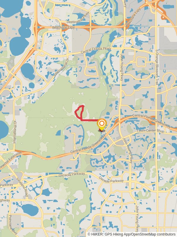 Shingle Creek Loop Trail - West mobile static map