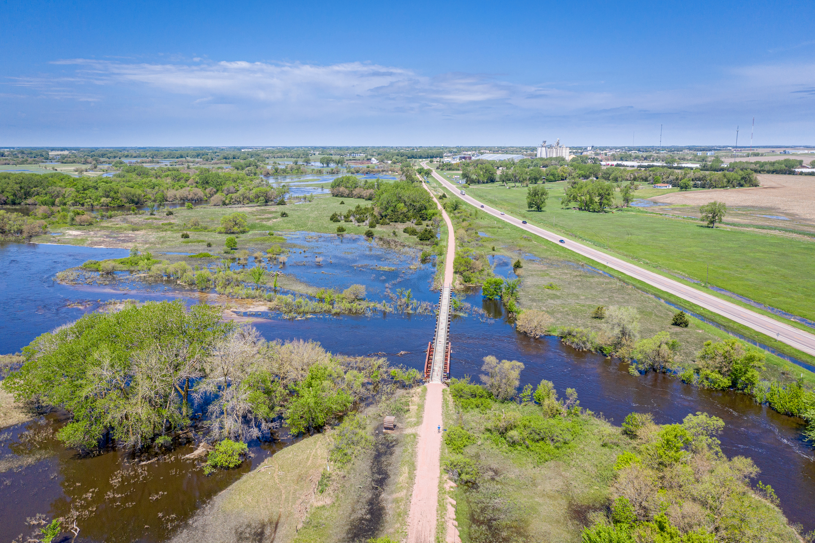 An image depicting the trail Cowboy Trail and its surrounding area.