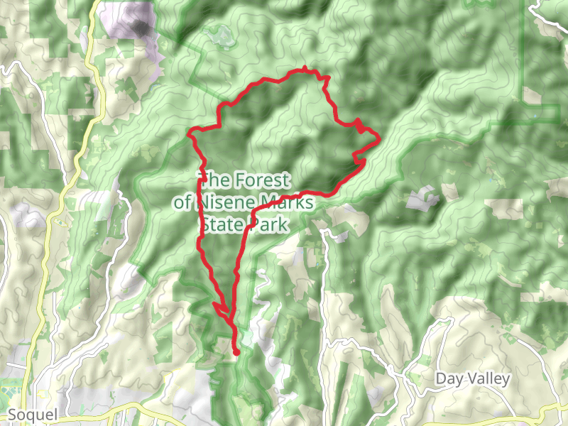 West Ridge - Aptos Creek Loop Trail