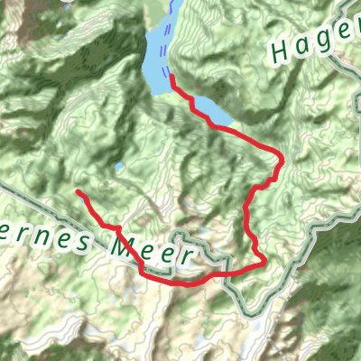 Konigssee to Karlinger Haus Walk via Wasserberg mobile static map