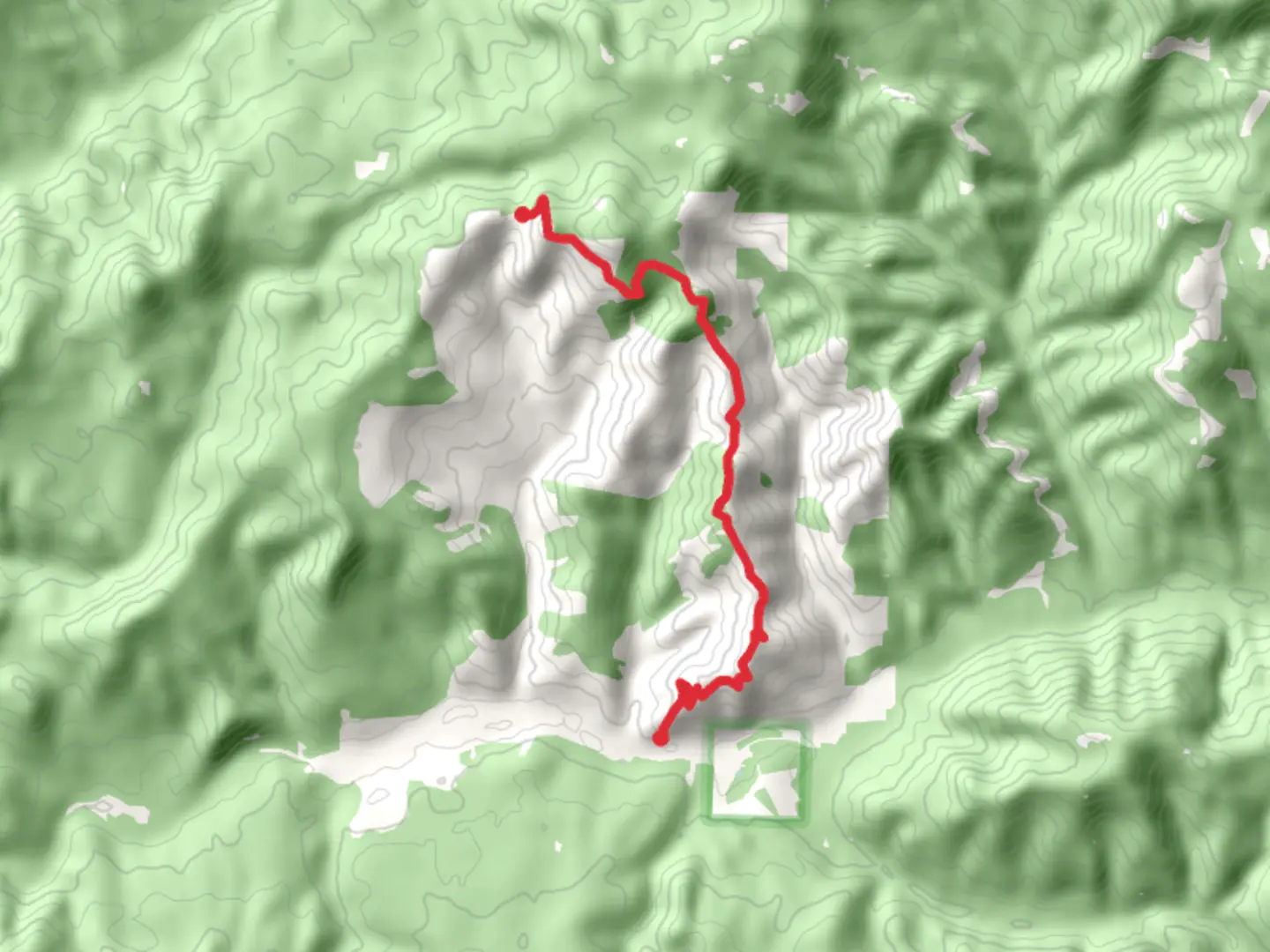 An image depicting the trail Jones Trail and its surrounding area.