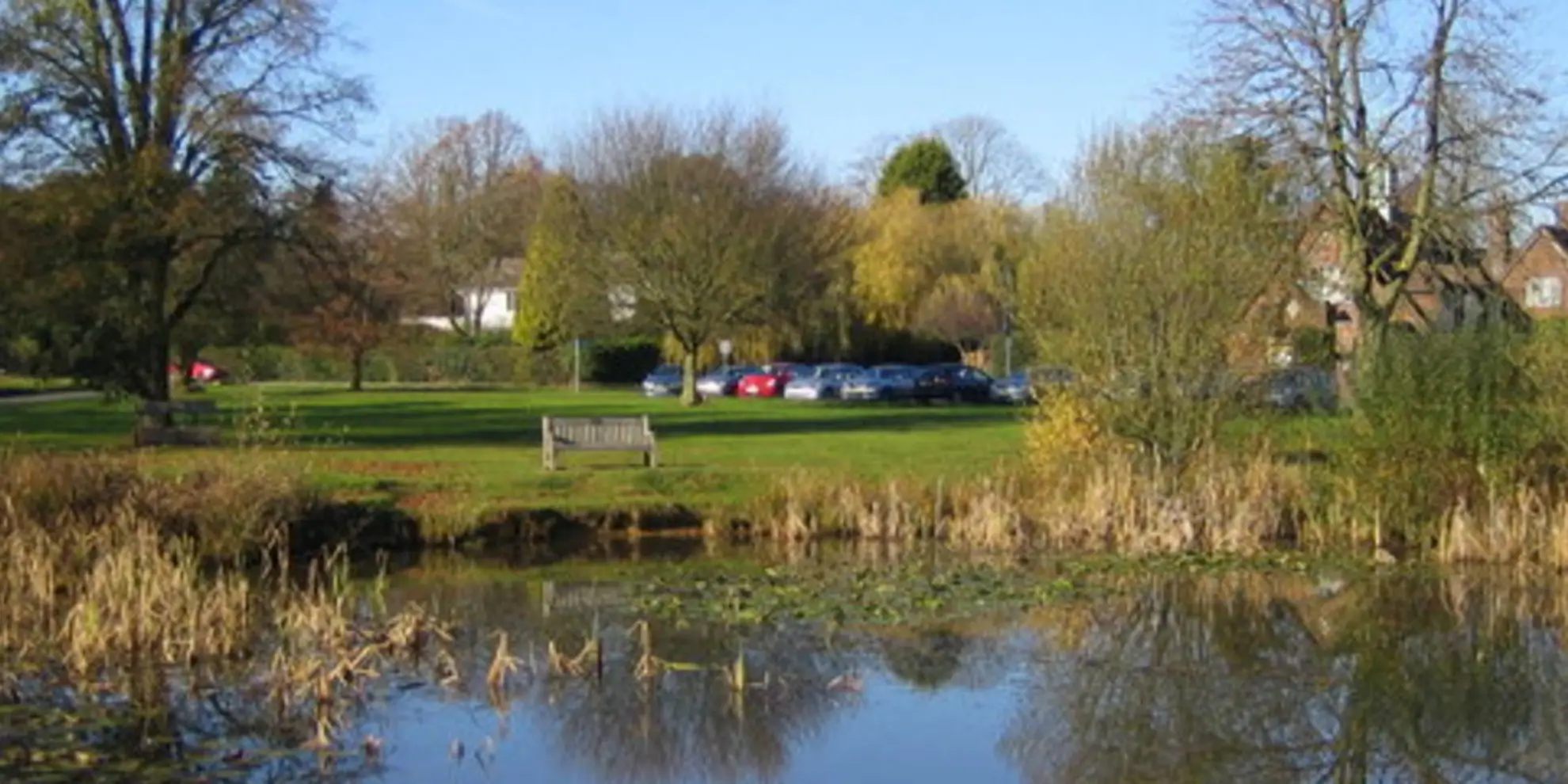 An image depicting the trail Potten End Circular and its surrounding area.