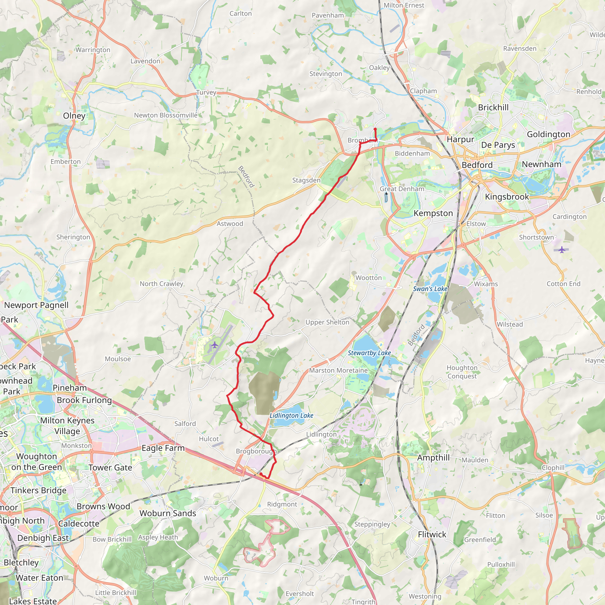 Clay Way mobile static map