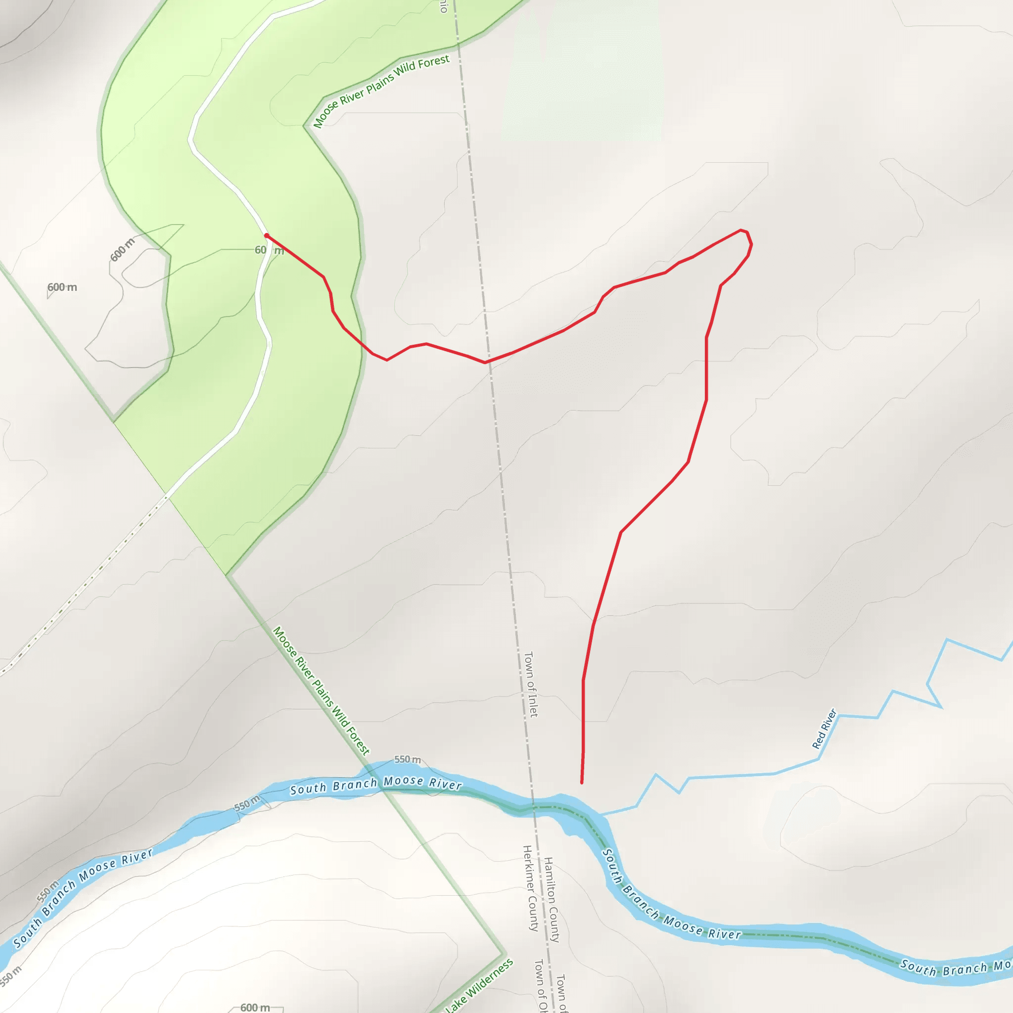 Rock Dam Trail mobile static map