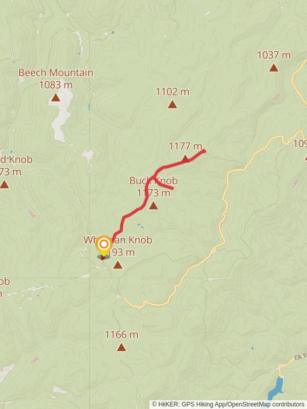 Rich Mountain Fire Trail