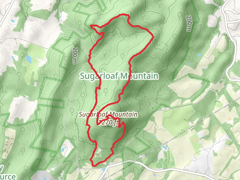 Sugarloaf Mountain and Northern Peaks Loop Trail