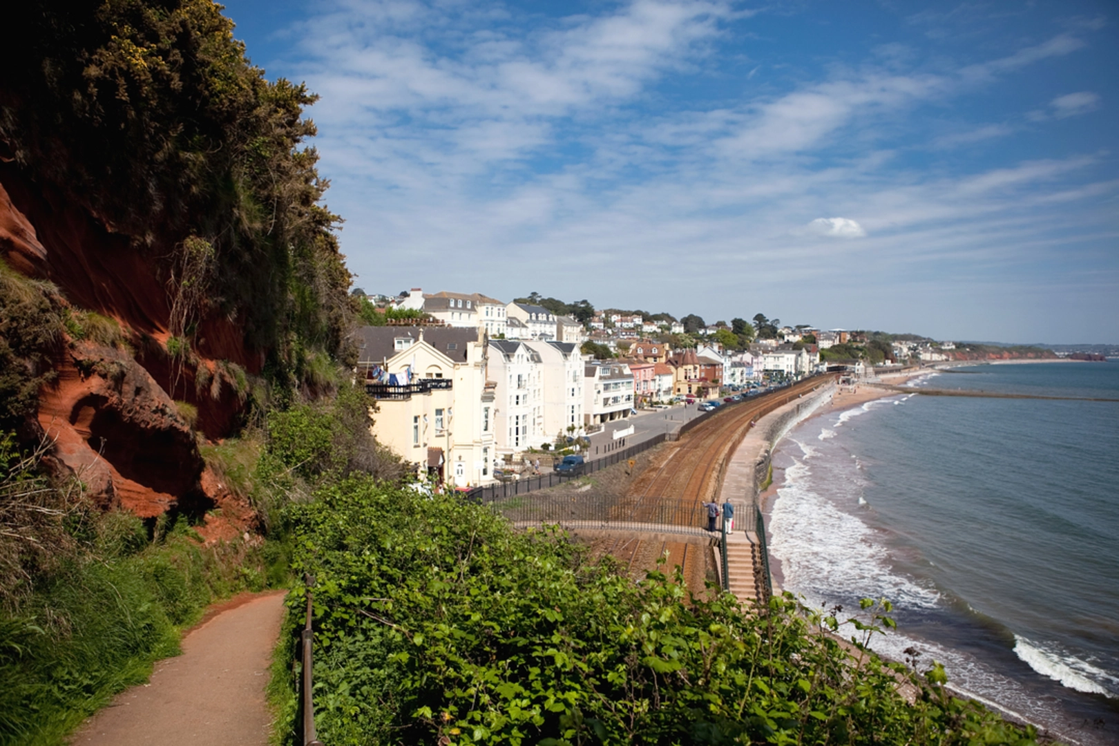 An image depicting the trail Riviera Line - Dawlish Station - Dawlish Town Trail and its surrounding area.