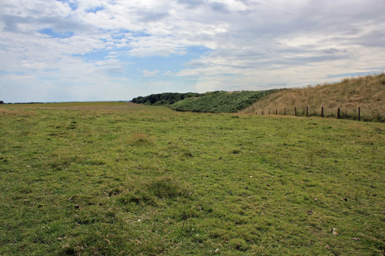 An image depicting the trail Dane's Dyke and its surrounding area.