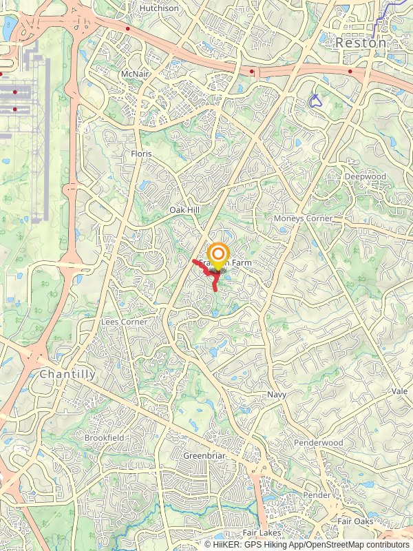 Cedar Run Trail and Franklin Farm Path