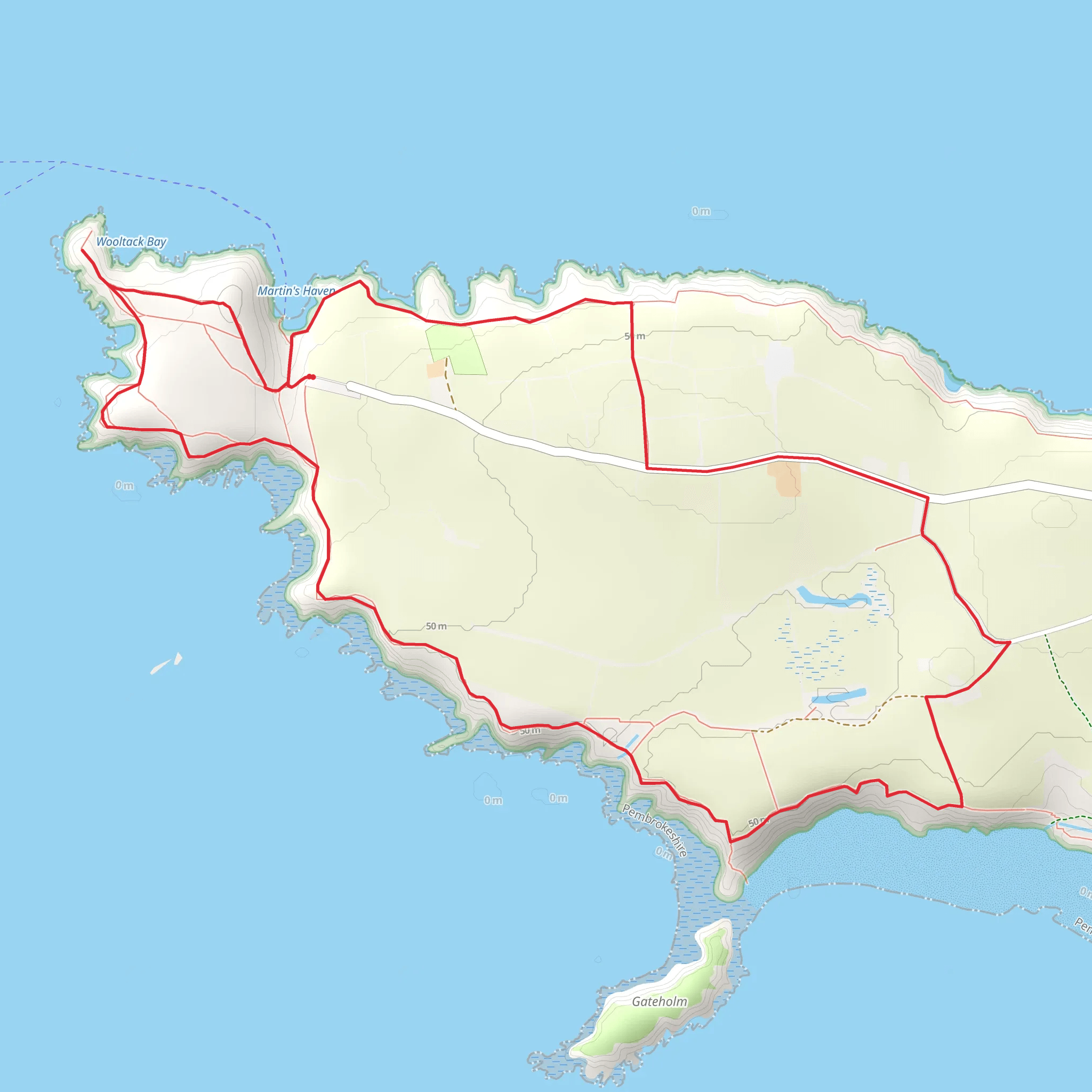 Deer Park - Marloes mobile static map