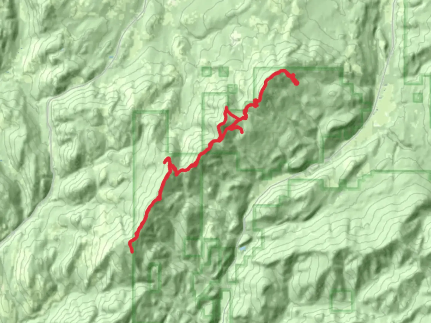 An image depicting the trail Gillette Ridge Trail and its surrounding area.