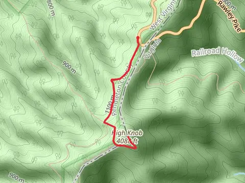 High Knob via Shenandoah Mountain Trail