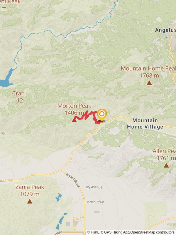 Morton Peak via Santa Ana River Trail