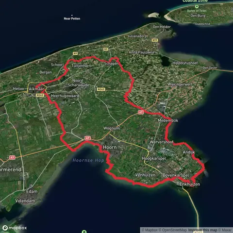 Waterkeringpad, Pannepad and Groetpad Loop