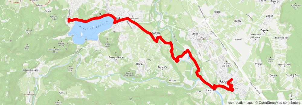 Juliana Trail stage 4 Map