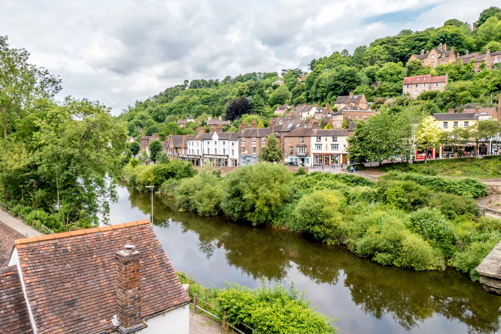 An image depicting the trail Shropshire Hills Loop and its surrounding area.