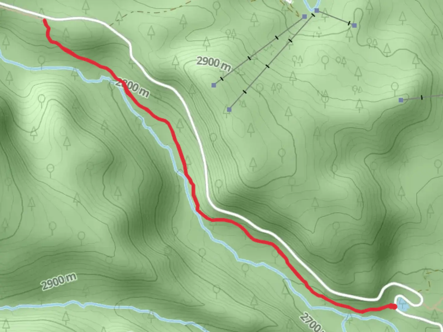 An image depicting the trail Barber Lake Trail and its surrounding area.