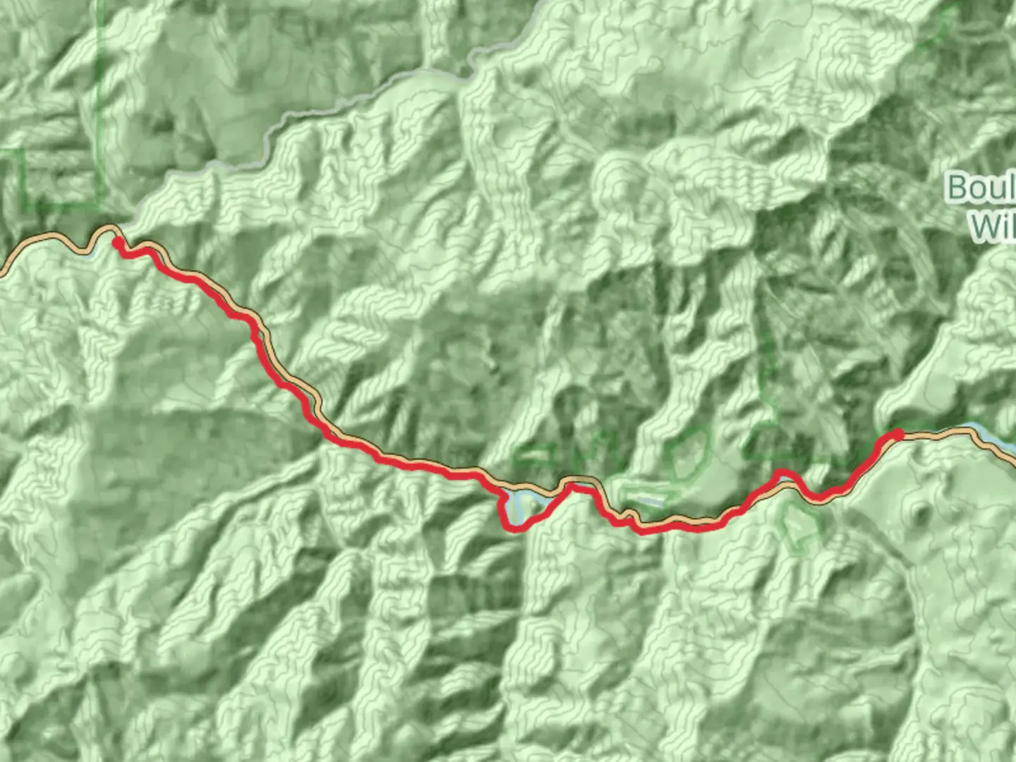 An image depicting the trail North Umpqua Trail - Jessie Wright and Panther and its surrounding area.