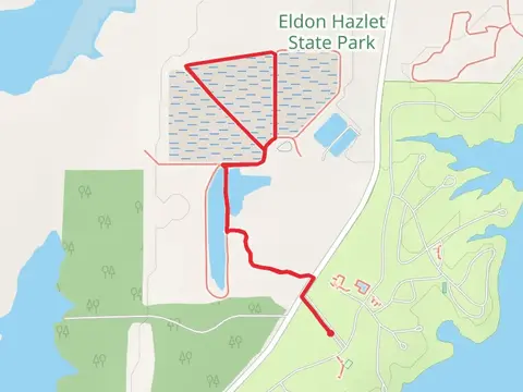 Eldon Hazlet State Park Loop - North