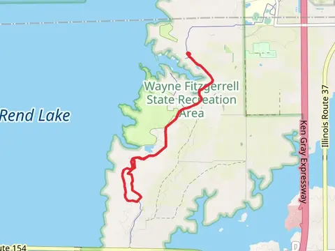 Rend Lake Trail - East Franklin Road