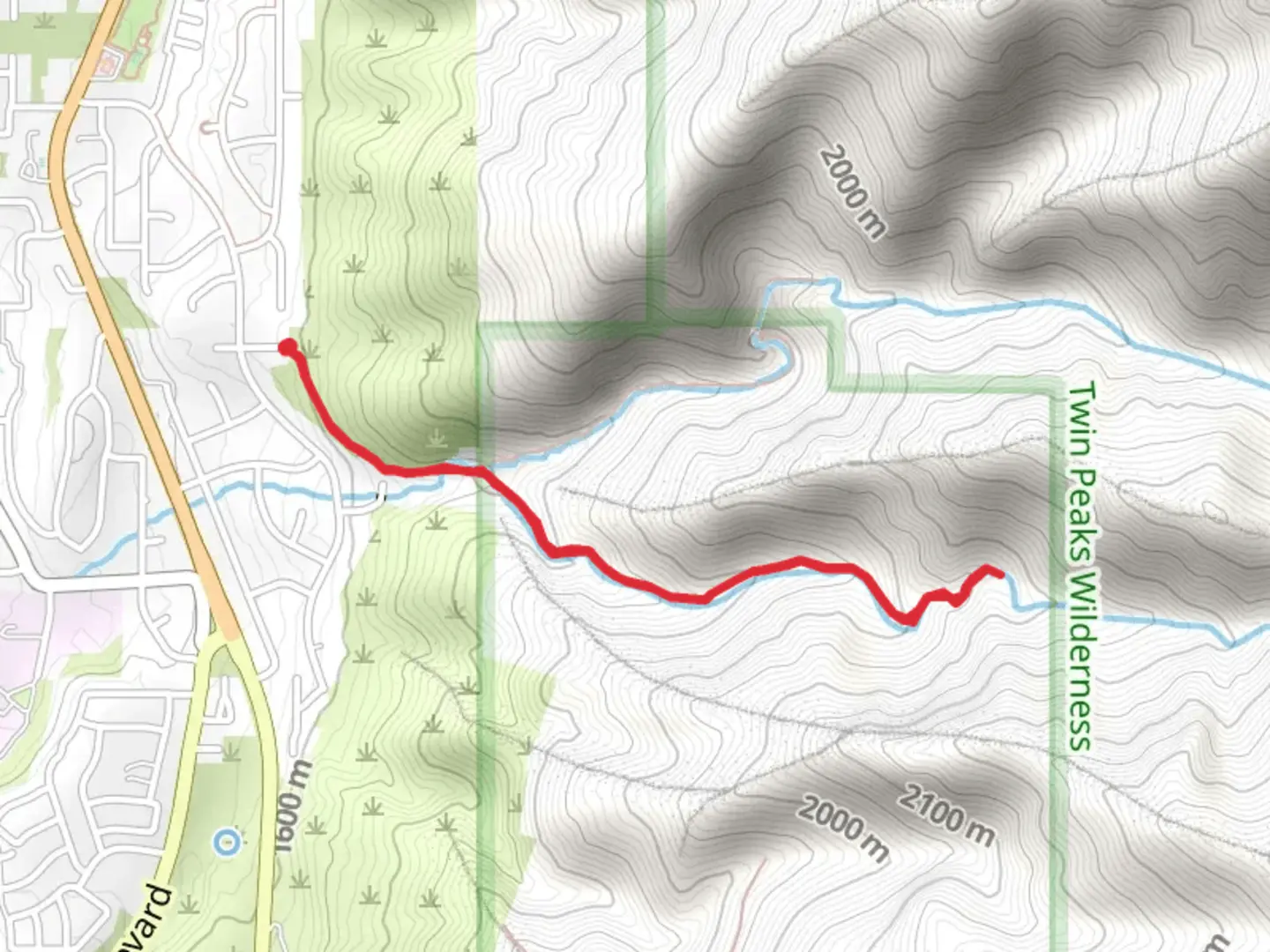 An image depicting the trail Deaf Smith Trail and its surrounding area.