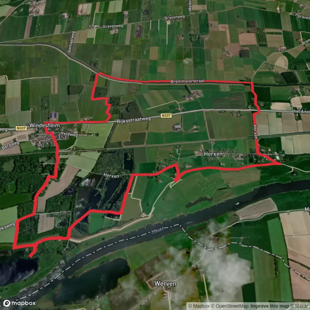 An image depicting the trail Tichelgaten and Vogelkijkhut De Visarend via Sollandpad and Jacobspad and its surrounding area.